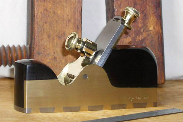 Anderson A4 Dovetailed Smoothing Plane With Ebony Infill