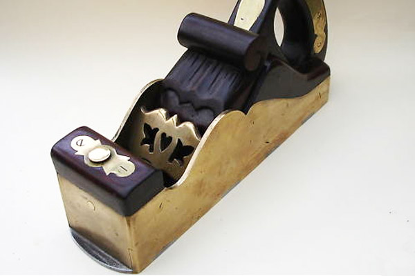 Dovetailed Brass & Steel Infill Plane By Bryan Lilley